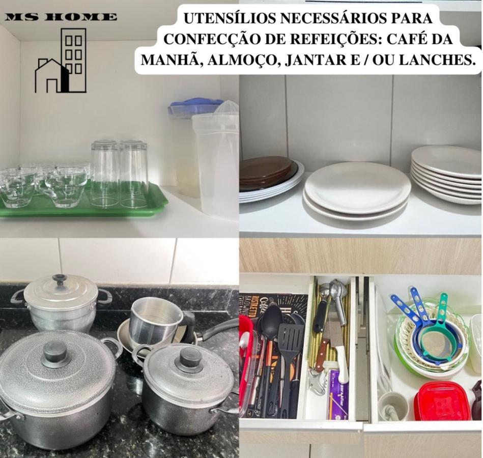 Mshome - Apartamento Terreo Com Varanda E Mobiliado Жуан-Песоа Экстерьер фото